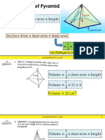Formula of Pyramid