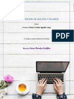 Sueldos y salarios; clasificación y tipos