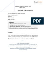 (24681-32571) AD Elaboracao e Analise de Projetos