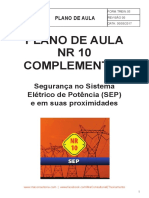 PLANO DE AULA NR 10 SEP