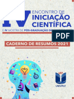 Caderno de Resumos Ic Univale 2021 PDF