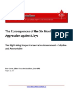 The Consequences of the Six Month G7 NATO Aggression against Libya