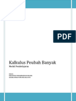 Kalkulus Peubah Banyak