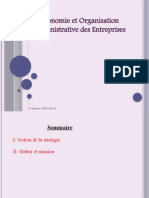 Organisation Des Entreprises