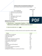 Introduction To Macroeconomics Cat 1 and 2