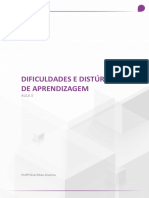 PDF 3 DIFICULDADES  E DISTÚRBIOS DE APRENDIZAGEM.