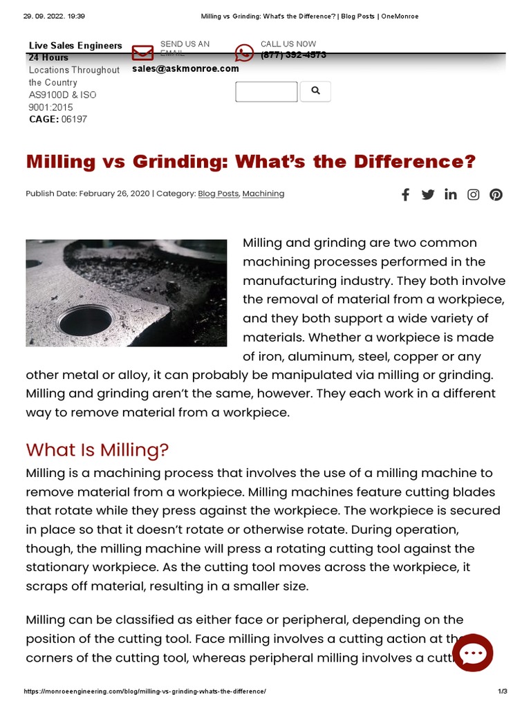 Milling vs Grinding_ What's the Difference_ _ Blog Posts _ OneMonroe