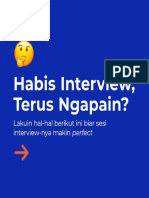 Tips Setelah Interview