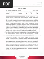 Carta Poder para Trámites IMSS | PDF