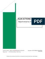 AG2R LA MONDIALE Gestion Actifs Rapport Annuel ALM Actions Monde ISR PDF