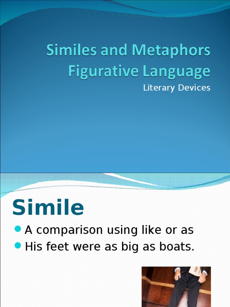 Similes and Metaphors PPT