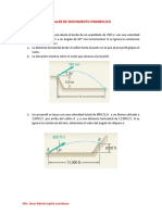 Taller N.5 (Movimiento Parabólico) PDF