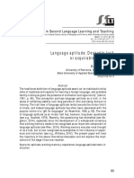 Language Aptitude Desirable Trait o PDF