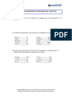 Ejercicio Conversion de Unidades de Longitud 2533 PDF