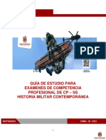 Guía de estudio para exámenes de Historia Militar Contemporánea