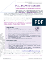 Trabajo Final - Etapa Echar Raíces: ¡Felicidades Por Haber Llegado Hasta Aquí en La Transformación en El Viñedo!