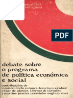 03 1975 Debate Sobre o Programa de Politica Economica e Social