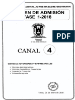Canal 4 Fase 1 2018