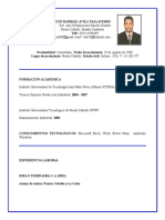 Curriculum Luis Pto PDF