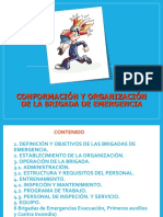 Organización brigada emergencia