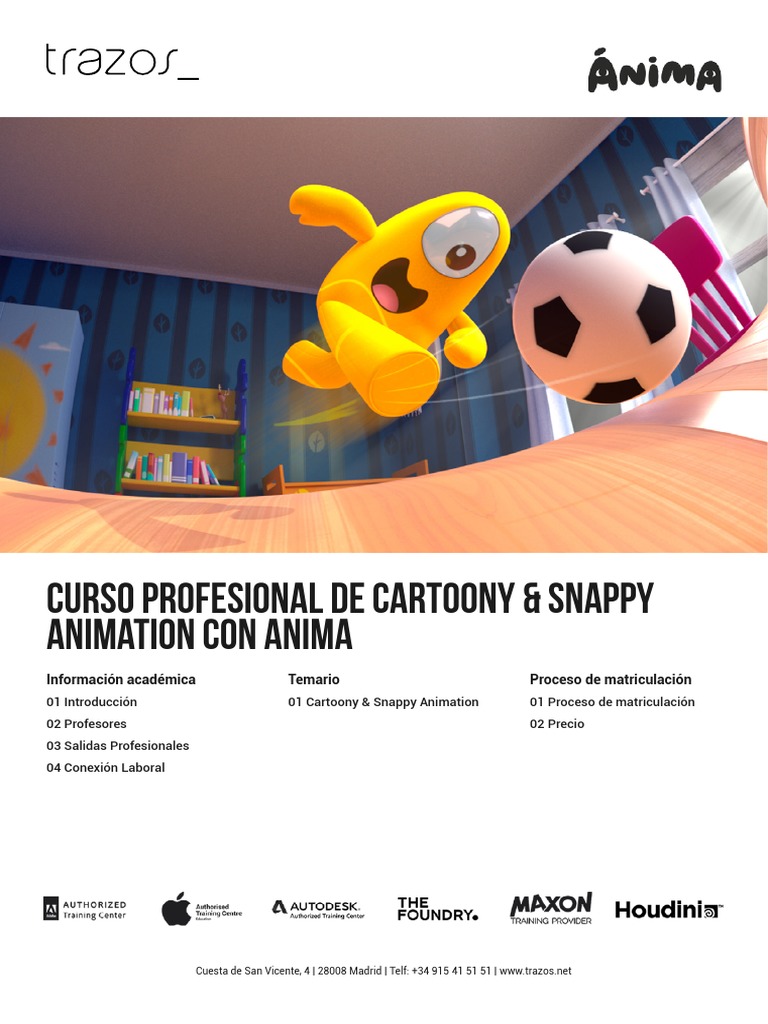 Curso de Animación Cartoony Snappy | PDF | Crecimiento personal y ...