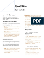 Resuminho Fato Jurídico PDF