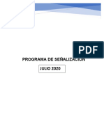 Programa de Señalizacion