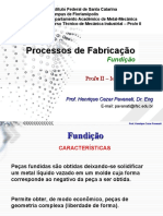 02 - Processos de Fabricação - Fundição (COMPLETA)