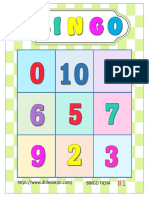 Bingo 0 10 Numeros
