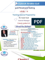 ASNT Liquid Penetrant Testing (PT) Level II 