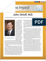 John Orloff, M.D. - Biography For Iowa Impact Medical Innovation Summit