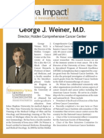 George J. Weiner, M.D. - Biography For Iowa Impact Medical Innovation Summit