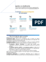 Tipos de Investigación y Su Clasificación