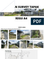 Laporan Survey Tapak Regu A4 PDF