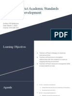 State and District Academic Standards Professional Development Revised 1