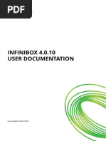 Infinibox User Documentation