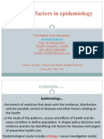 Cultural Factors in Epidemiology - Robi