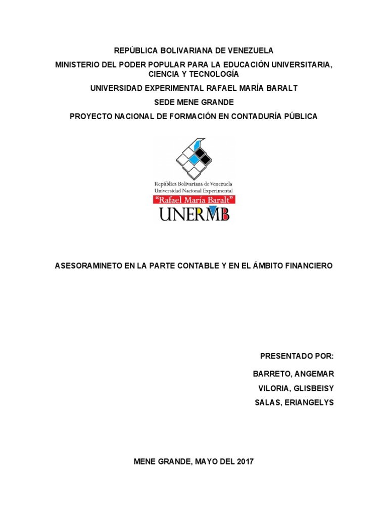 Anyimar Proyecto | PDF | Contabilidad | Estado financiero
