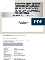 Assistência de enfermagem a pessoa com NUTRIÇÃO DESEQUILIBRADA