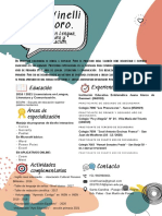 Oficial Curriculum Vitae - Vinelli Montoro, Vania