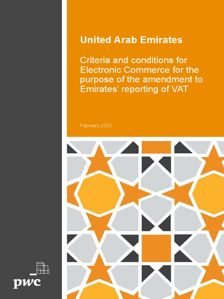 PWC Alert | PDF | E Commerce | Value Added Tax