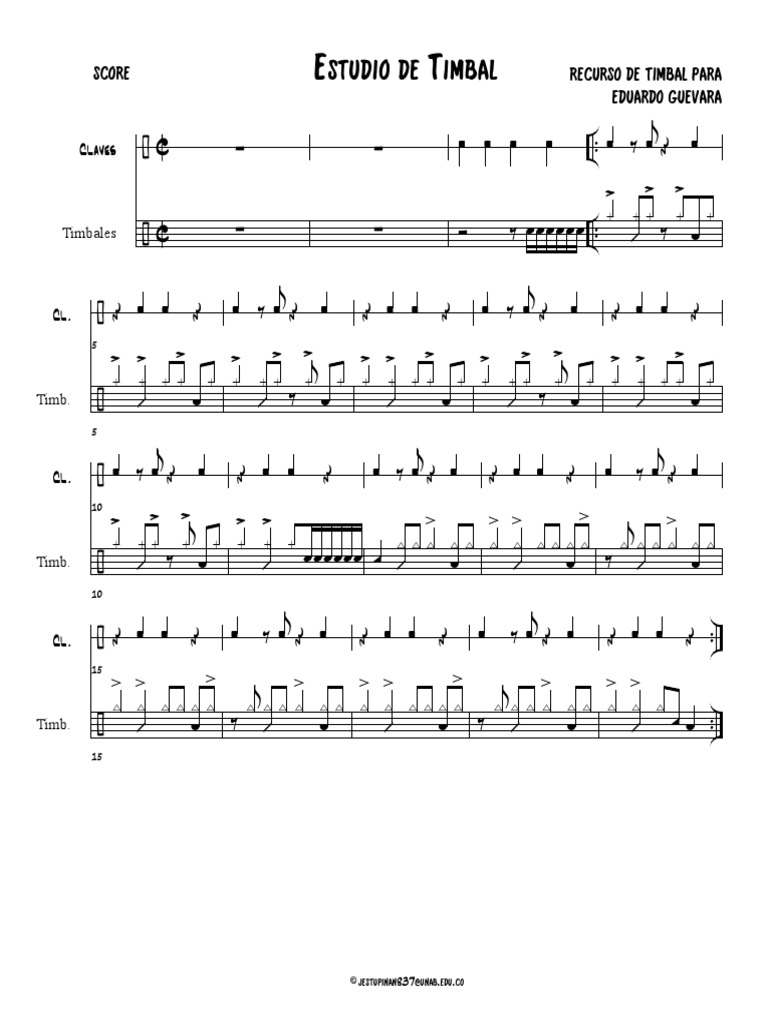 Recurso de Timbal | PDF