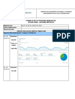 Metricas de La Pagina Web Mes de Junio