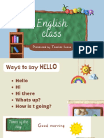 Level 1 English