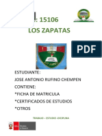 Caratulas de Certificadod