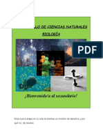 Cuadernillo de Ciencias Naturales Biología 1° PDF