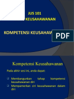 2 Kompetensi Keusahawanan