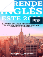 Ingles en Este 2023 PDF