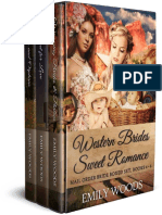 Western Brides Sweet Romance Mail Order Bride Boxed Set, Books 4 - 6 - Emily Woods