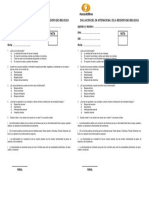 Evaluación Día Internacional Biodiversidad Biológica